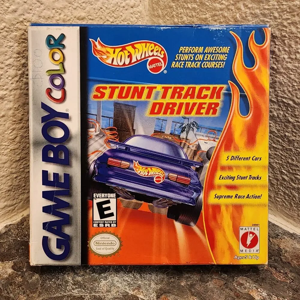 Game - Hot Wheels: Stunt Track Driver (CIB+) - Game Boy Color